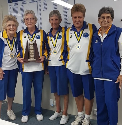 Marcia and Team Take Out the Ladies Championship Fours - Gosnells ...